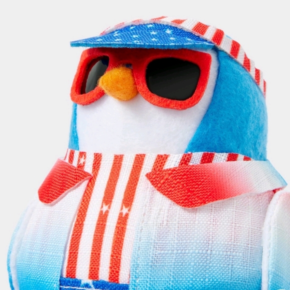 Rare, 2 Bird Bundle: Starla and Bubba Target Fabric Bird, Sun Squad - Picture 5 of 8